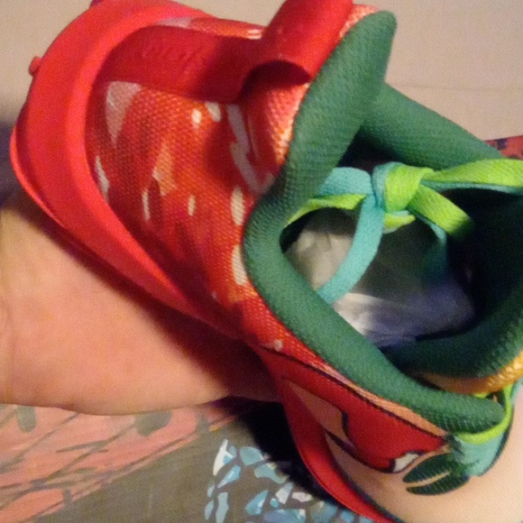 Pink flamingo tennis shoes - Picture 4 of 8